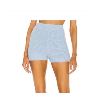 Lovers + Friends Marissa fuzzy short NWT